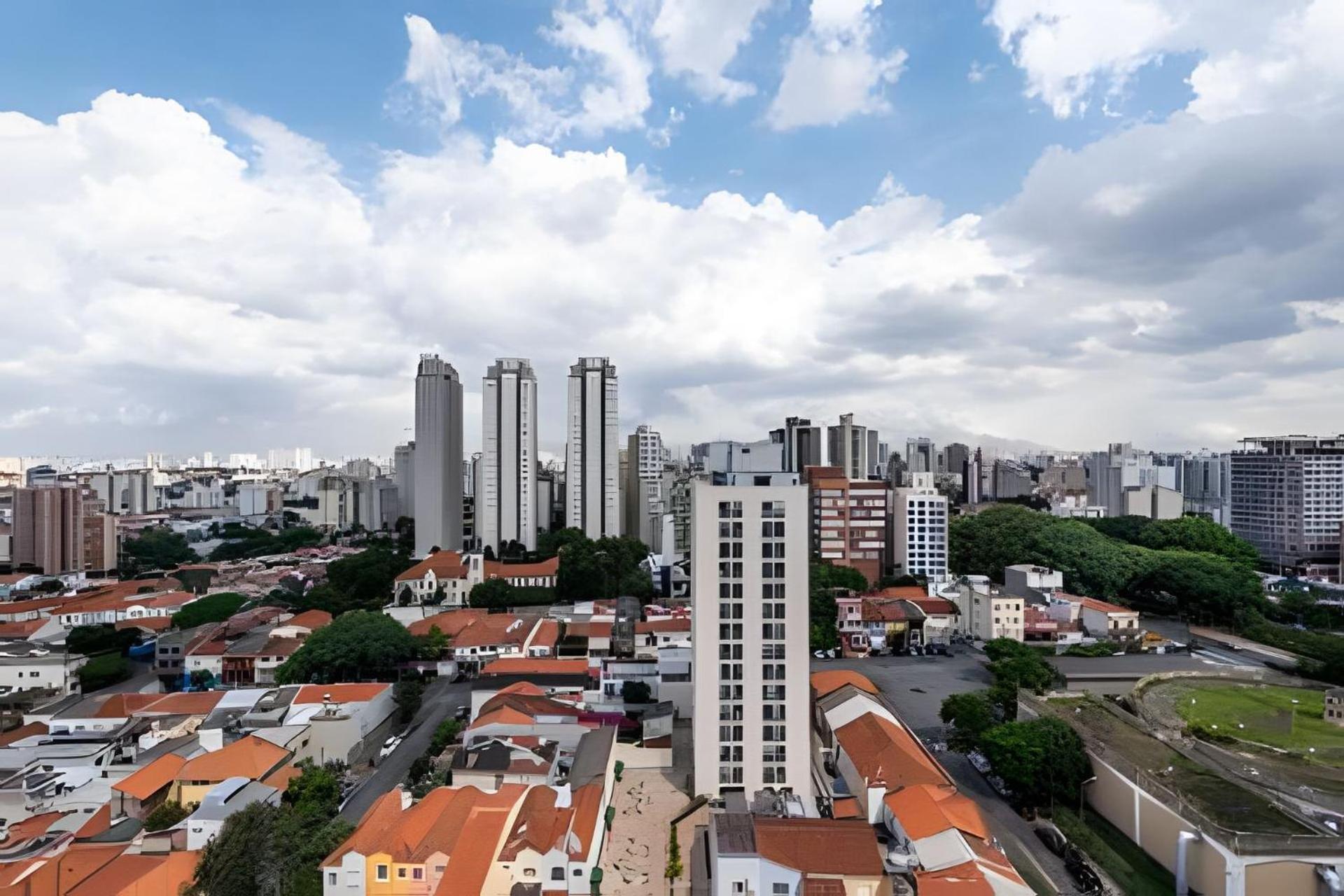 Conforto E Vista Do 17º Andar | A/C E Wi-Fi 500Mb São Paulo Buitenkant foto